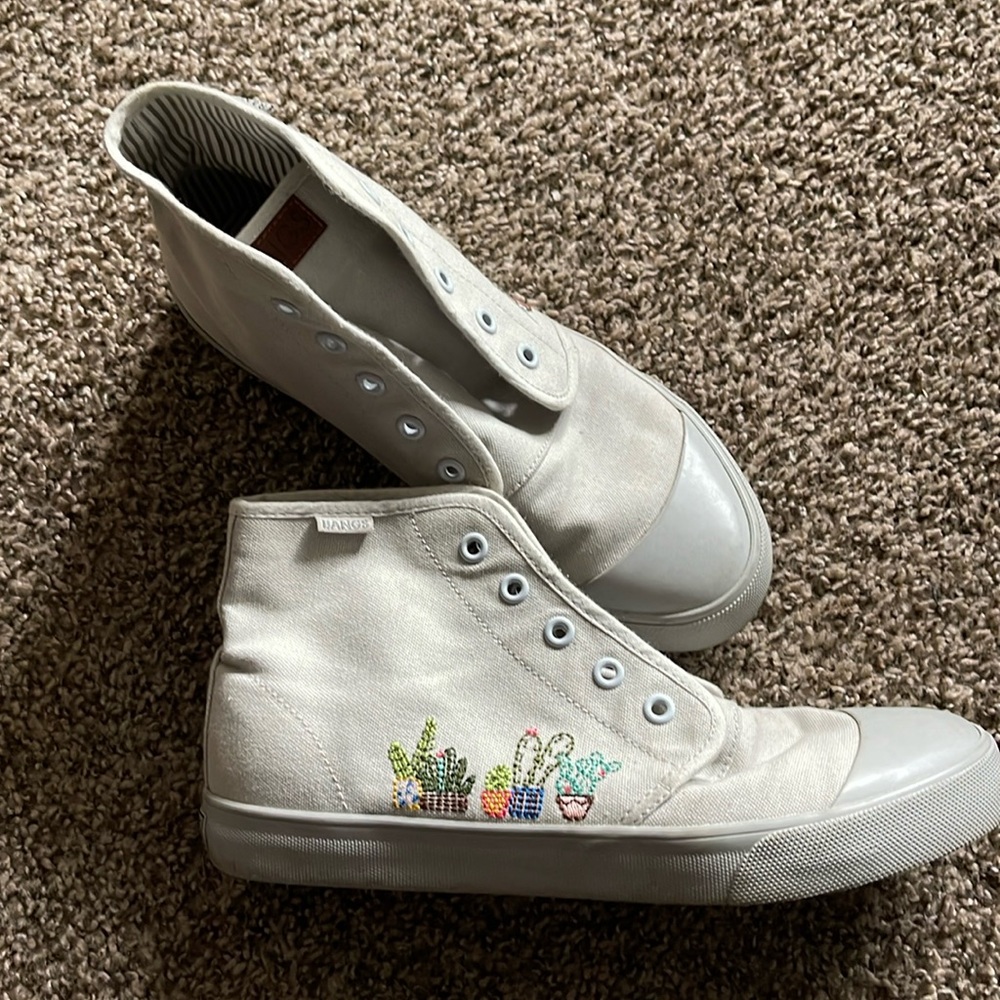 Bangs high top sneakers